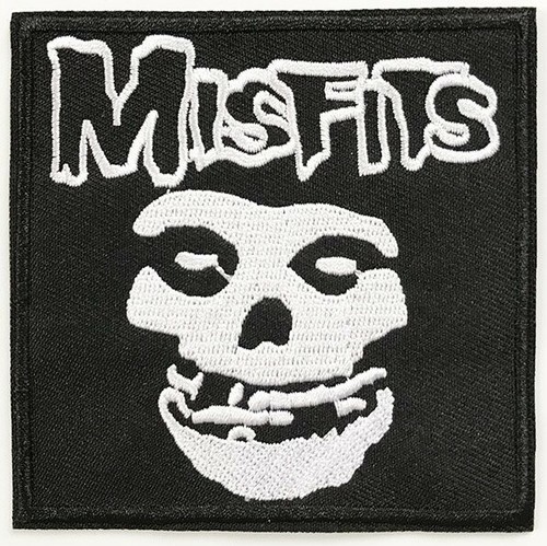 Misfits punk fiend - skull, iron